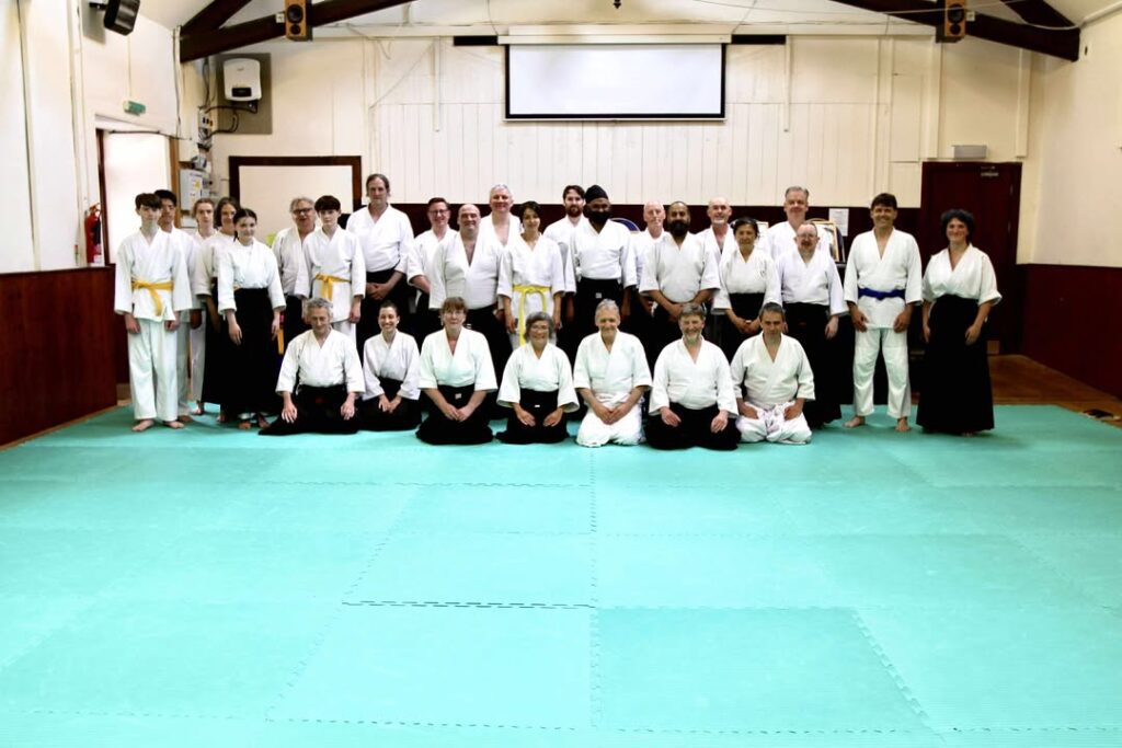 Group photo from a weekend course